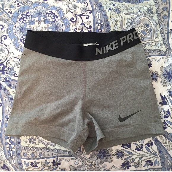 REDUCED❗️ NIKE PRO grey compression shorts