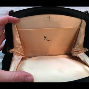 Bags - Vintage black velvet evening bag Bags - Vintage black velvet evening bag