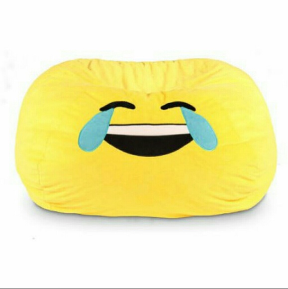 Emoji bean bag