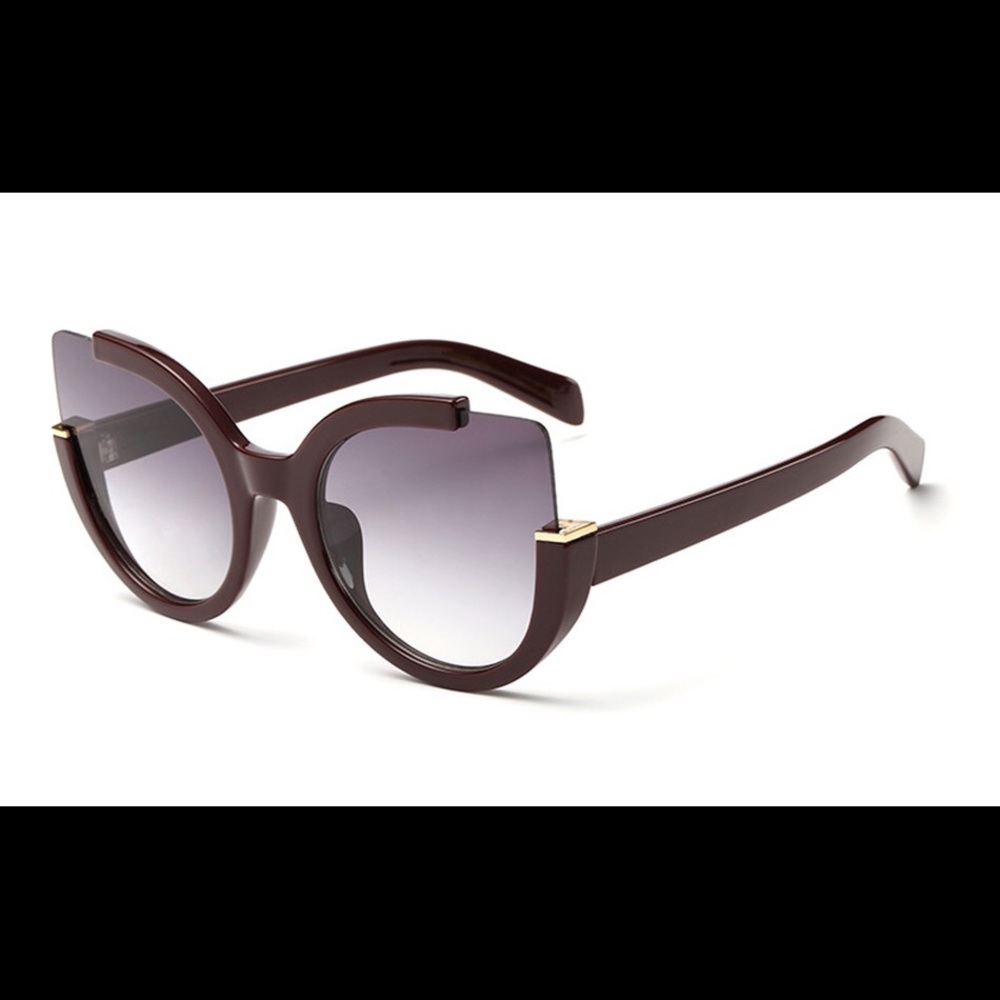 Oversized Cateye Sunglasses - Picture 2 of 6
