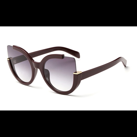 Oversized Cateye Sunglasses - Picture 2 of 6