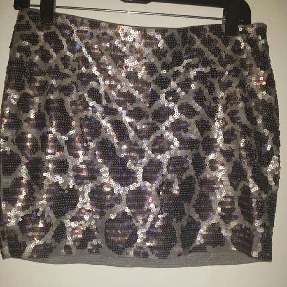 Express Dresses & Skirts - Express sequin mini skirt