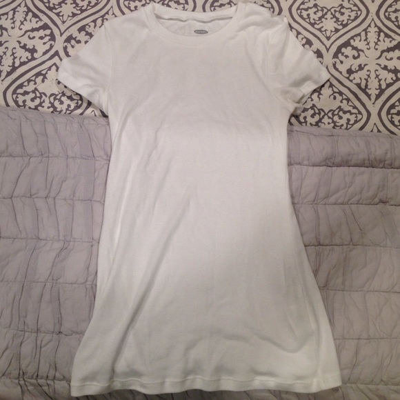 Plain White Fitted Tee