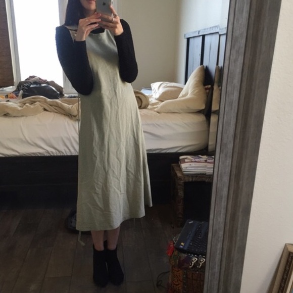 Blue & Cream Vintage Dress