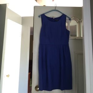 Sale Jcrew sz 4 Sleeveless Royal Blue Lined Dress