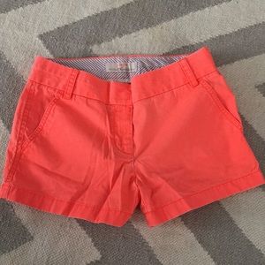 J.Crew Factory Tangerine Orange Shorts Size 2