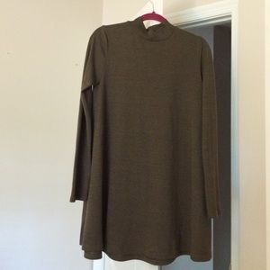 High necked dress