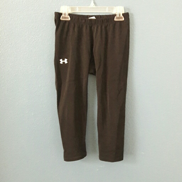 Under Armour Black Yoga/Workout Tights - Picture 1 of 4