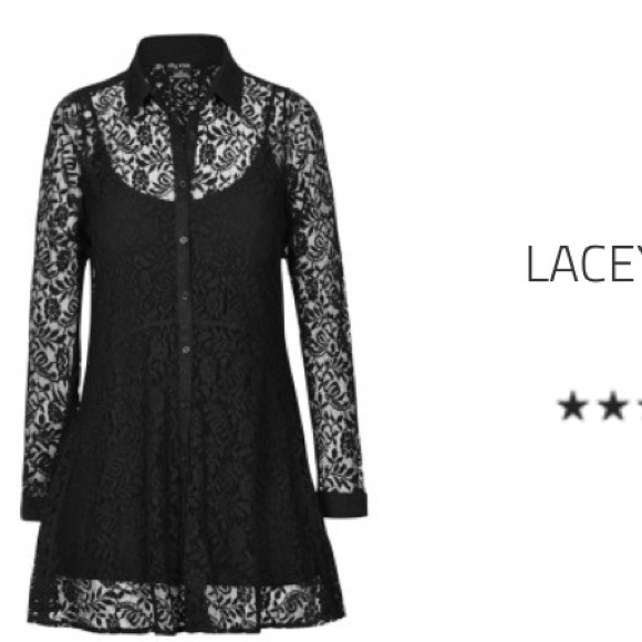 City Chic lace top