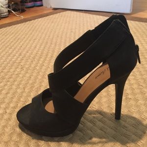Black heels