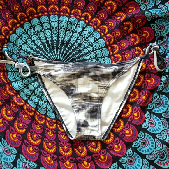 REEF Tie-Dye Ruched Bikini Bottom