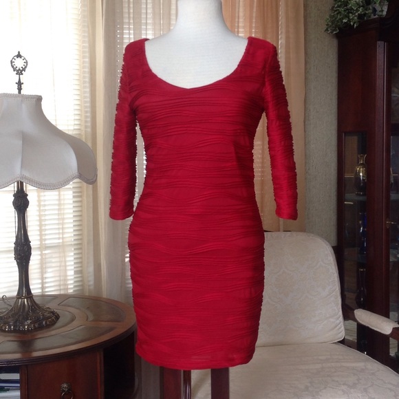 Forever 21 Dresses & Skirts - Forever21 dark red bodycon dress