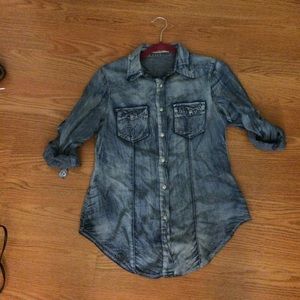 Jean shirt/jacket