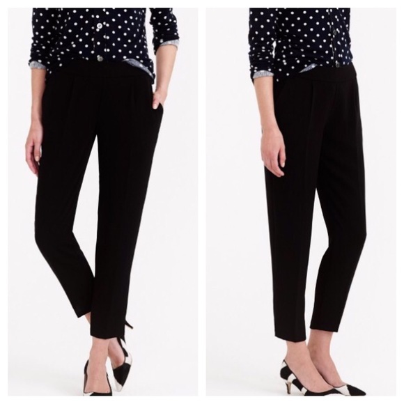 10% OFF NWT J.Crew Black Curator Pant