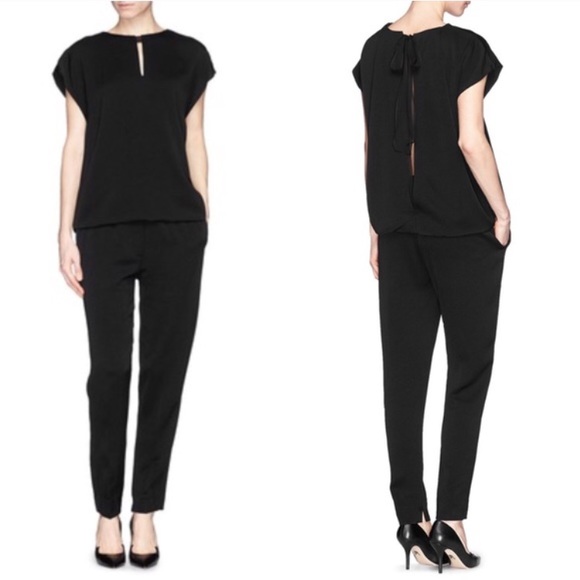 3.1 PHILLIP LIM Split Back Satin Blouse - Picture 3 of 6