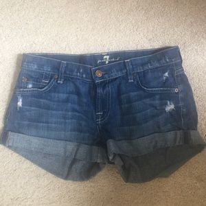 7 jeans shorts