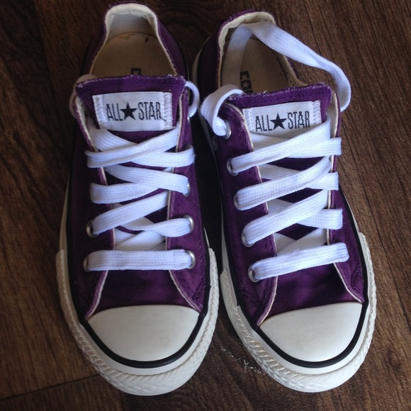 Purple Children's Converse