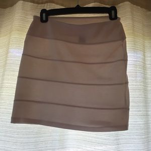 White tight pencil skirt