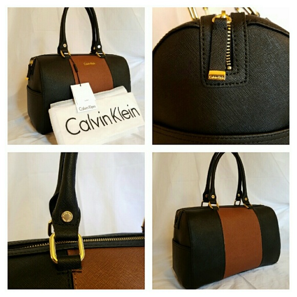 Calvin Klein Authentic Satchel Purse w/DustBag NWT - Picture 4 of 4