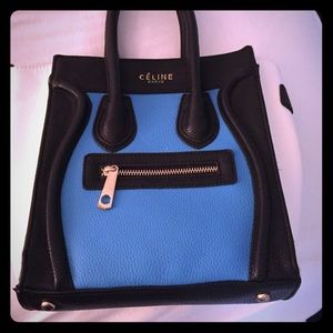 Leather fashion handbag