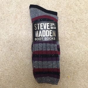 Steve Madden- Boot socks (2 pair)