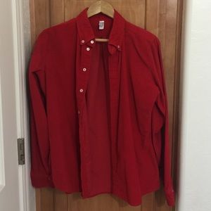 American Apparel Corduroy Button Up