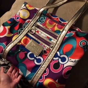 Coach poppy purse