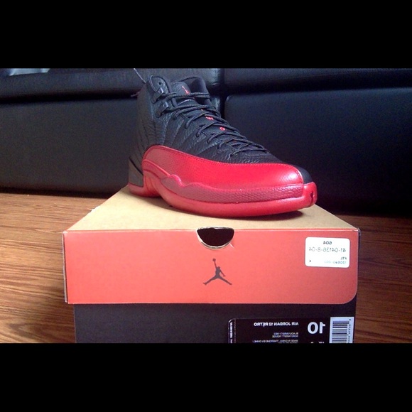 Men air Jordan 12 retro flu game black/varsity