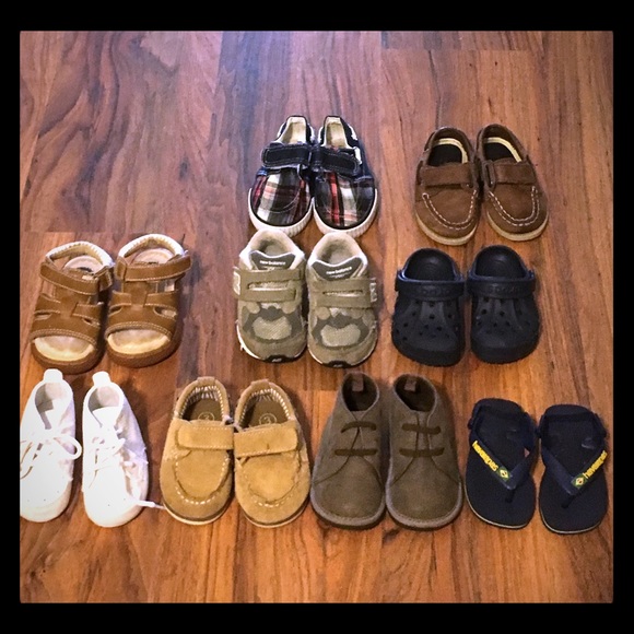 SOLD. Sperry, New Balance Baby boy shoes.