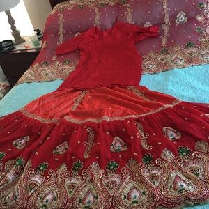 Indian/Pakistani Clothes Custom Made Sharara