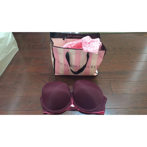 Victoria's Secret strapless push-up bra