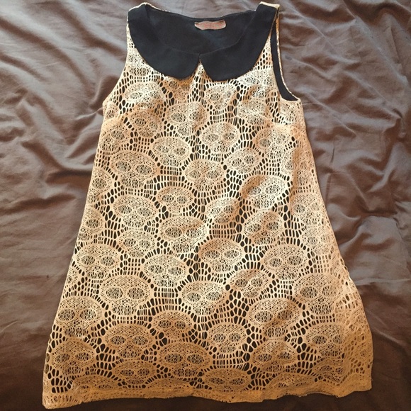 Urban Outfitters Skull Crochet Dress Size S