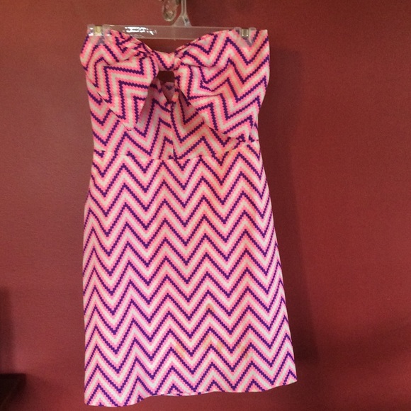 Strapless dress