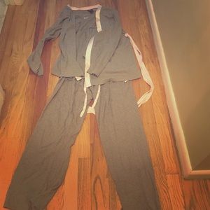 3 piece maternity pajama set