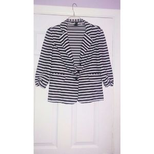 Striped Blazer