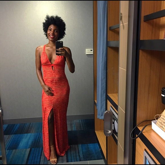 Free People Maxi Dress with Front Split - Picture 1 of 1