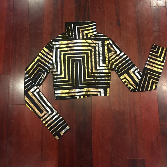 Metallic crop top - Picture 1 of 2