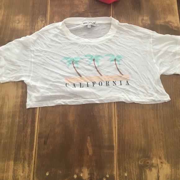 Wildfox oversized crop top.