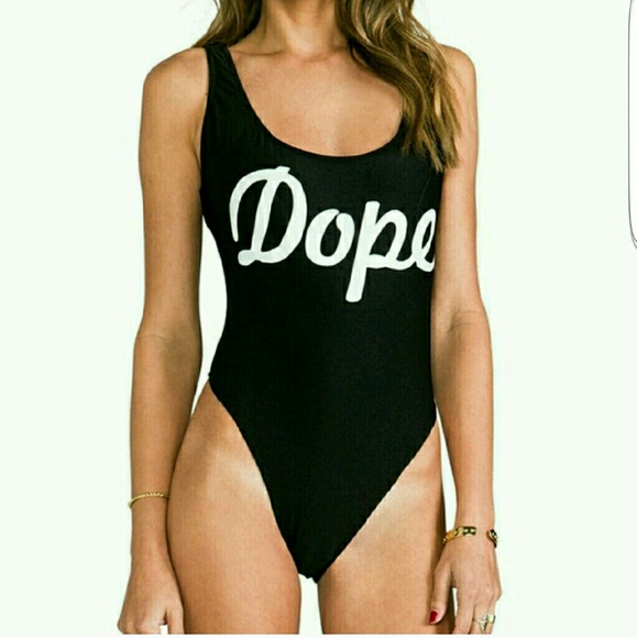 New in package Dope swimsuit