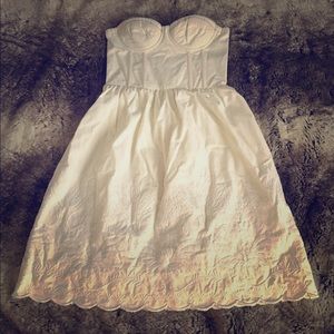 New H&M Conscious Collection Ivory Dress