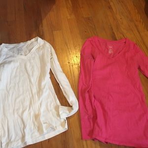 Juniors long sleeve shirts