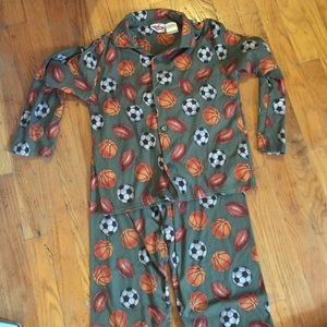 Kids 2 pc pant sports pajama set