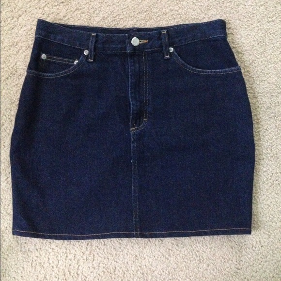 Denim skirt