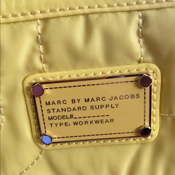 Marc by Marc Jacobs Yellow Nylon Laptop Bag - Picture 2 of 4