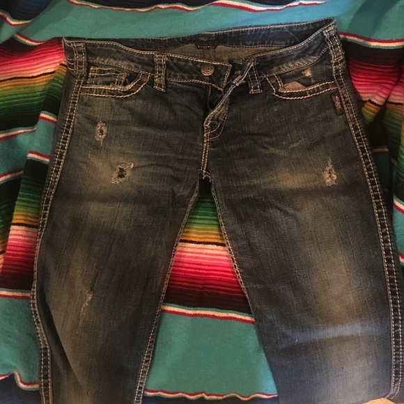 Sliver "Twisted" Jeans - Picture 2 of 4