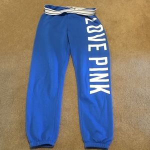 Blue Victoria's Secret PINK Sweats