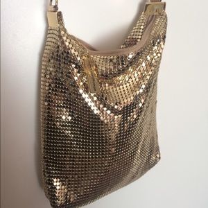 Gold Cross Body Bag