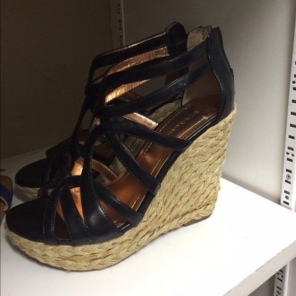 BCBG generation wedge sandals. EUC