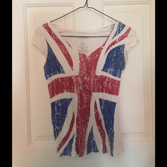 British flag tee