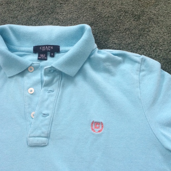 Vintage chaps short sleeve collared shirt